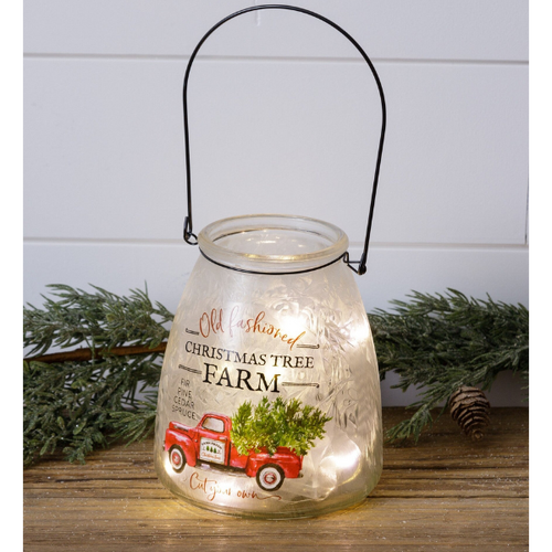Frosted Glass Luminary