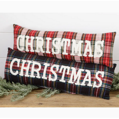 Grandmas Christmas Pillow | Red