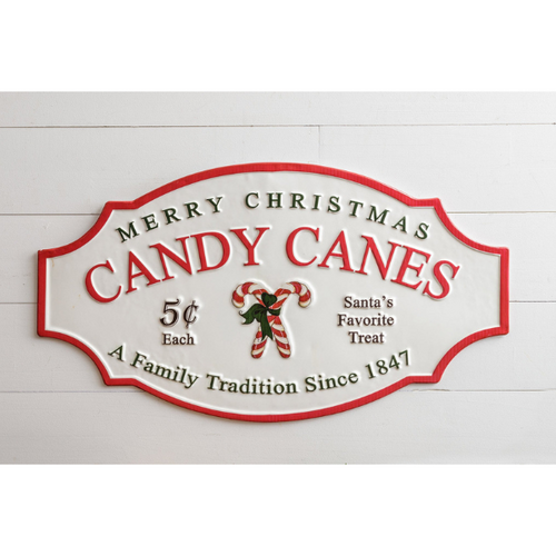 Candy Canes Sign