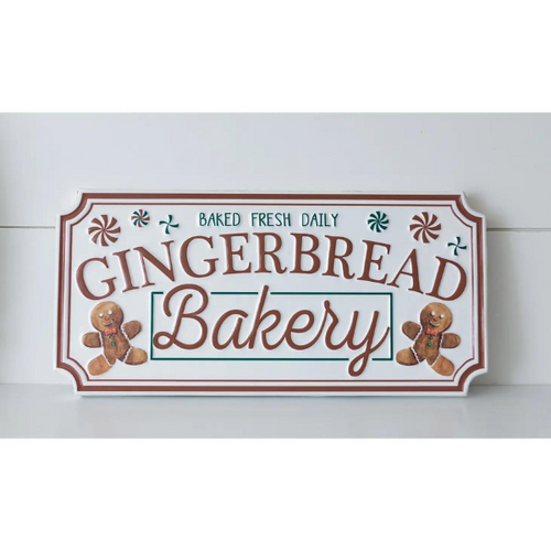 Gingerbread Baking Sign