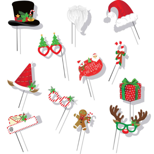 Christmas Family Fun Prop Kit