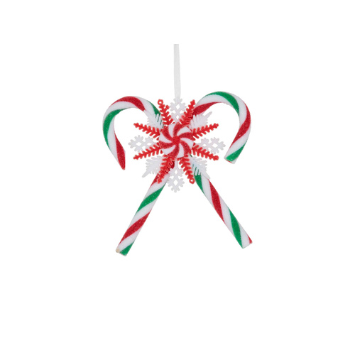 Hanging Double Candy Cane