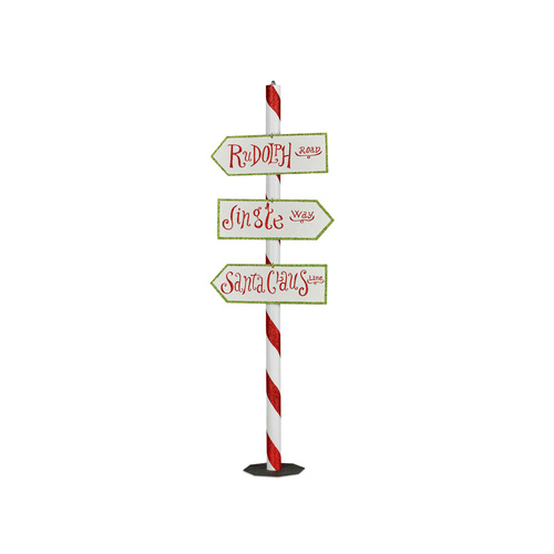 Christmas Street Sign