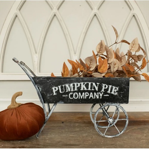 Pumpkin Pie Wheelbarrow