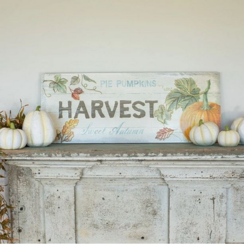 Harvest Sign