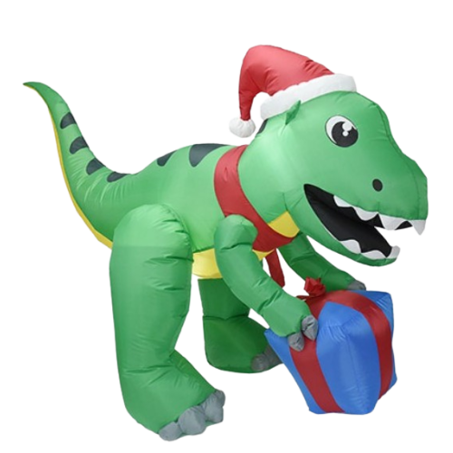 Christmas Dinosaur | Inflatable