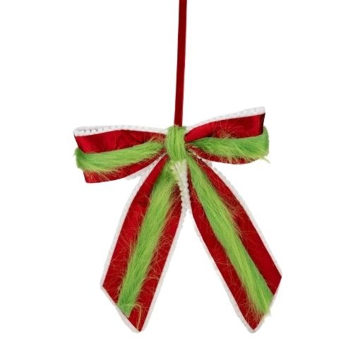 Grinchmas Fluffy Bow 