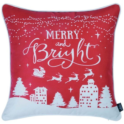 Christmas Cushion Cover | Merry&Bright