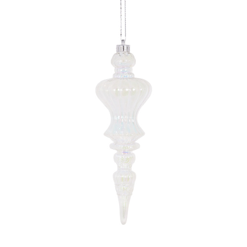 Holly & Ivy | Iridescent Crown Finial