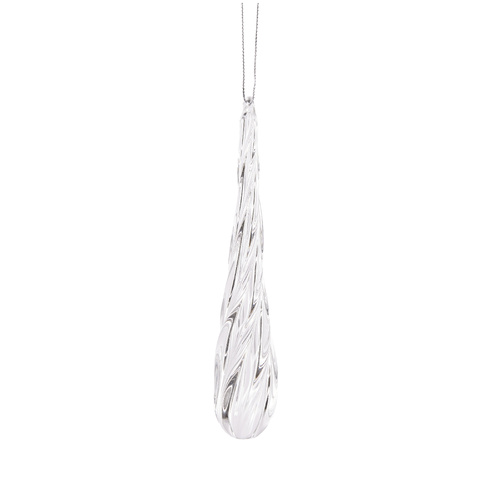 Holly & Ivy | Glass Drop Finial