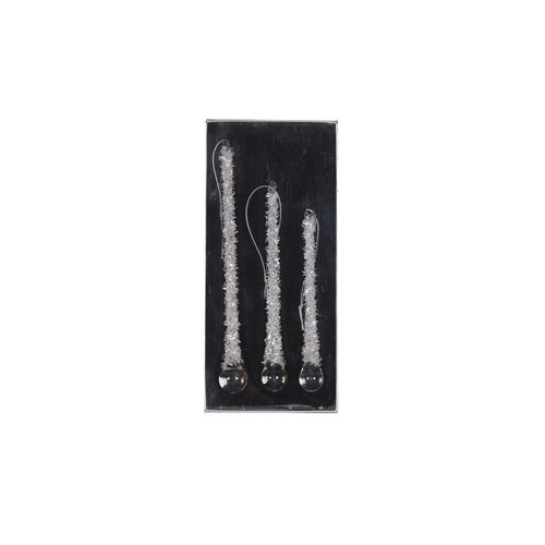 Holly & Ivy | Glass Drop Icycles Set