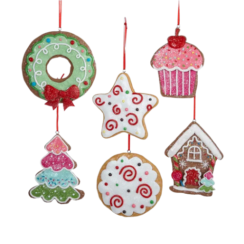 Claydough Gingersnap Ornaments
