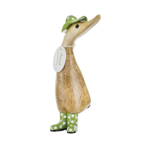 DCUK | Spotty Hat Duckling | Green