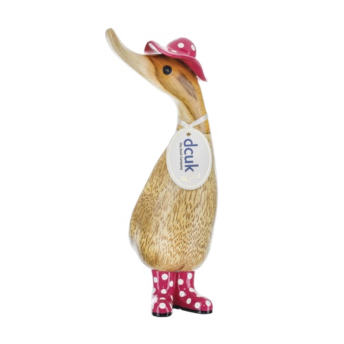 DCUK | Spotty Hat Duckling | Pink