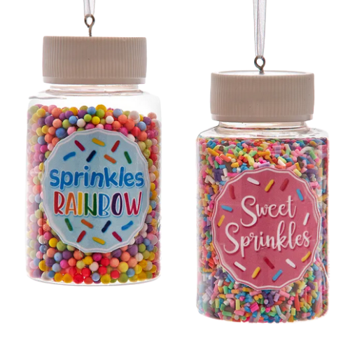 Cookie Sprinkles Jar Ornaments