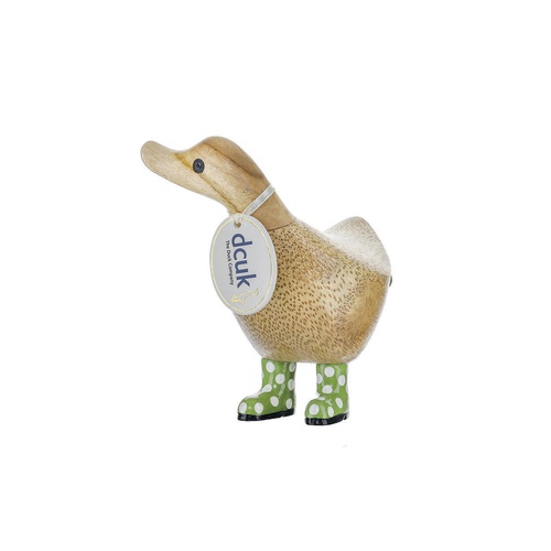 DCUK | Welly Ducky Spotty | Green