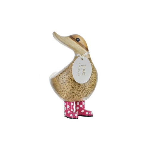 DCUK | Welly Ducky Spotty | Pink