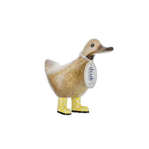 DCUK | Welly Ducky Spotty | Yellow