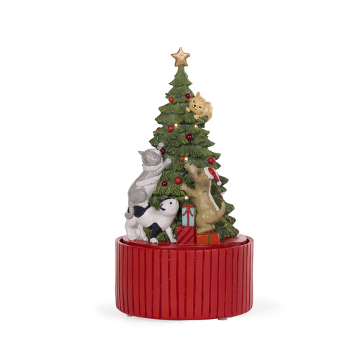 Holly & Ivy | Santa Paws Music Box