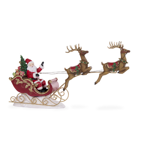 Holly & Ivy | Gliding Santa Sleigh