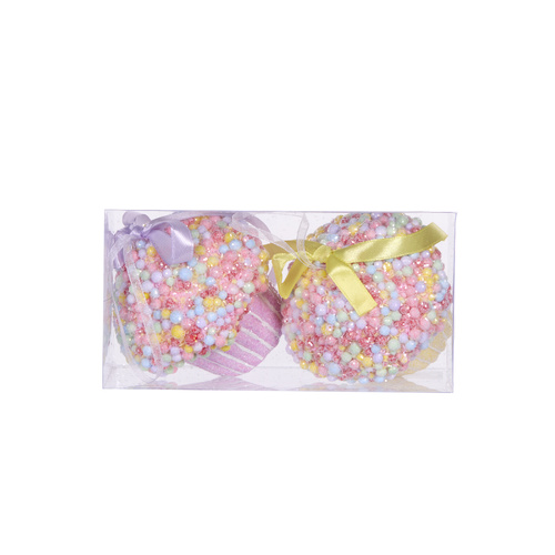 Holly & Ivy | 2Pk Pastel Sprinkles Cupcakes