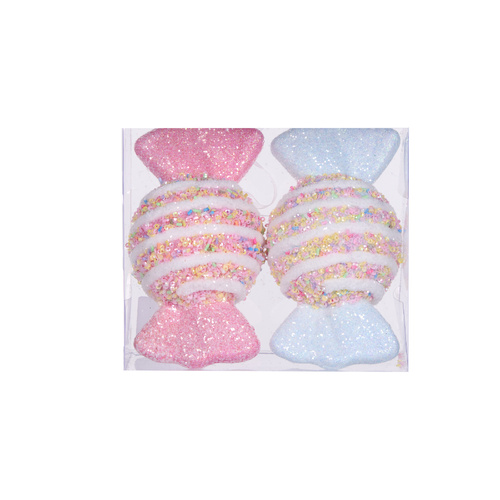 Holly & Ivy | Candy Sprinkles Wrapped Lollies