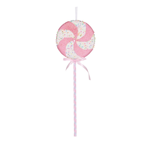 Holly & Ivy | Blue Pink Swirl Lollipop