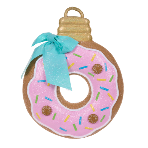 Holly & Ivy | Pastel Pink Doughnut Wreath