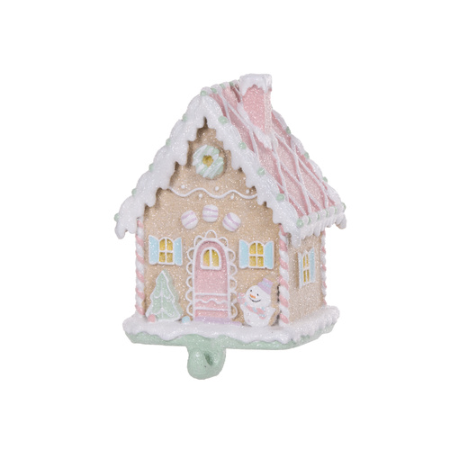 Holly & Ivy | Gingerbread House Stocking Holder
