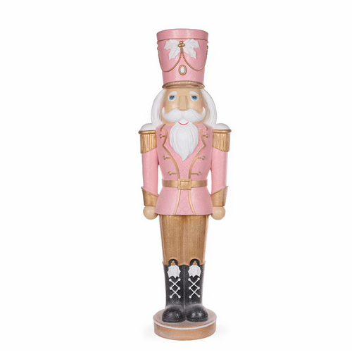 Holly & Ivy | LED Pink & Champagne Nutcracker