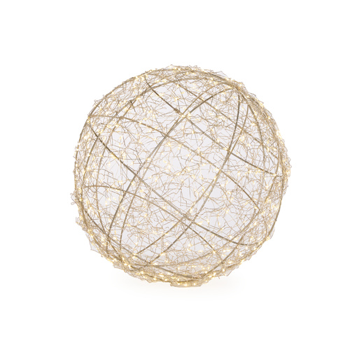 Holly & Ivy | Illuminated Spheres | Small
