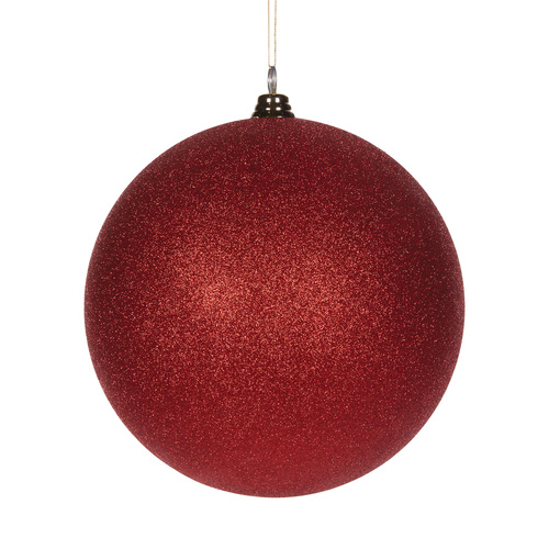 Red Glitter Bauble