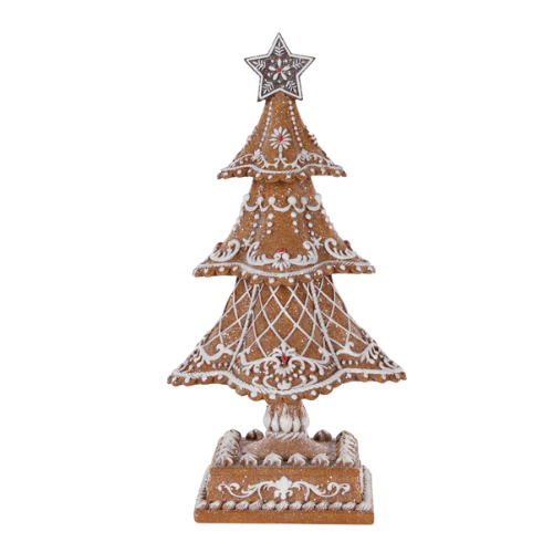 Elaborate Gingerbread Tree