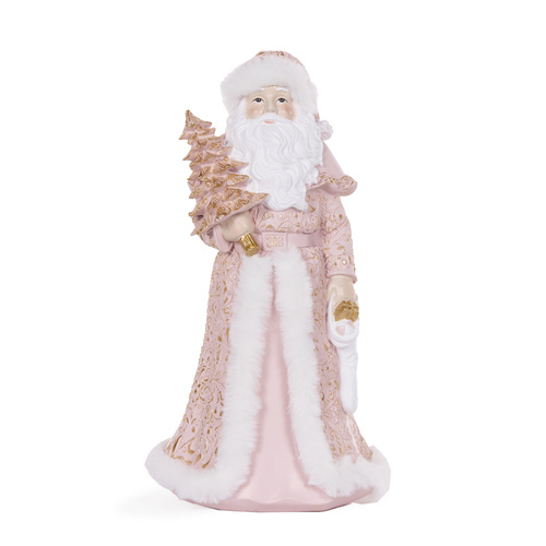 Holly & Ivy | Pink Santa