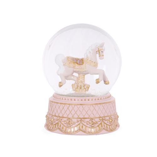 Holly & Ivy | Rocking Horse Snowglobe