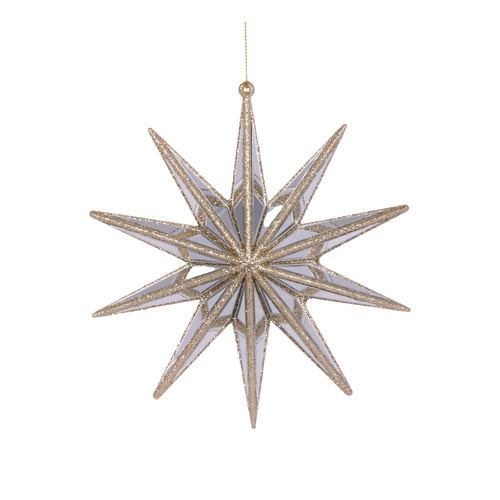 10 Point Hanging Star Champagne