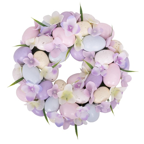 Lavender Easter Wreath