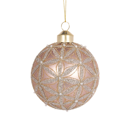 Champagne Floret Bauble