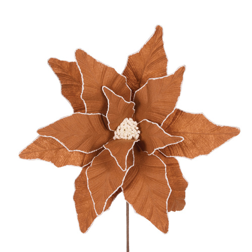 Luxe Gingerbread Poinsettia