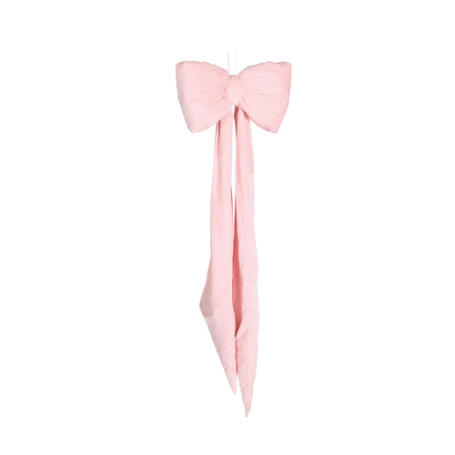Pink Elongated Bow