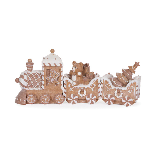 Piped Gingerbread Train