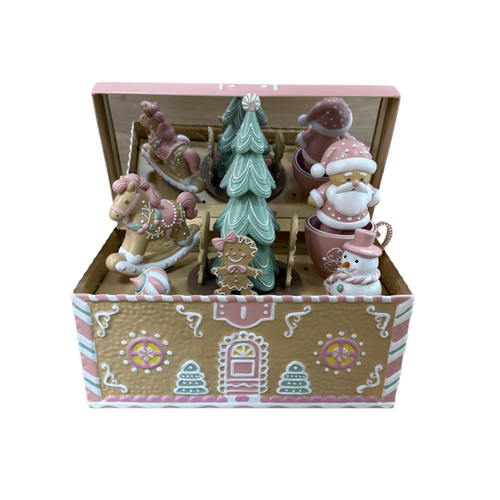 LED Pastel Piped Candy Music Box