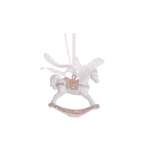 Gingerbread Rocking Horse Ornament
