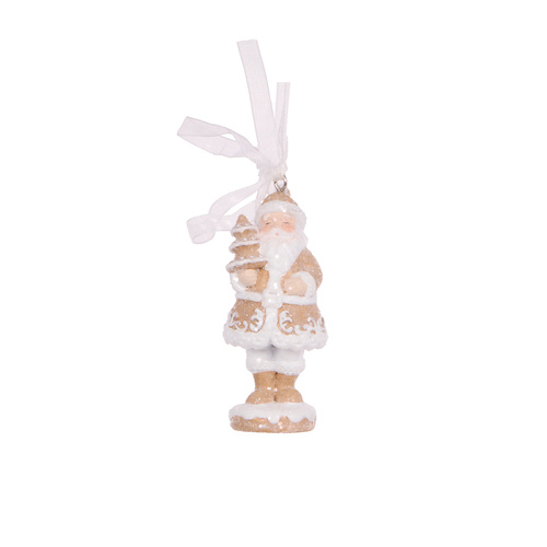 Gingerbread Santa Ornament