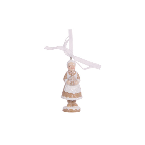 Gingerbread Mrs Claus Ornament