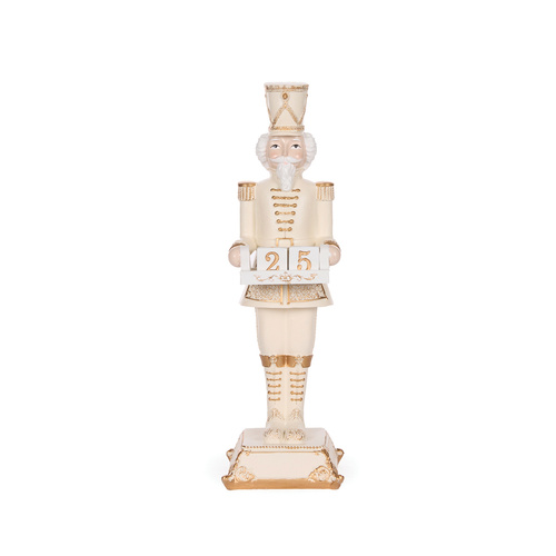 Ivory & Gold Nutcracker Countdown