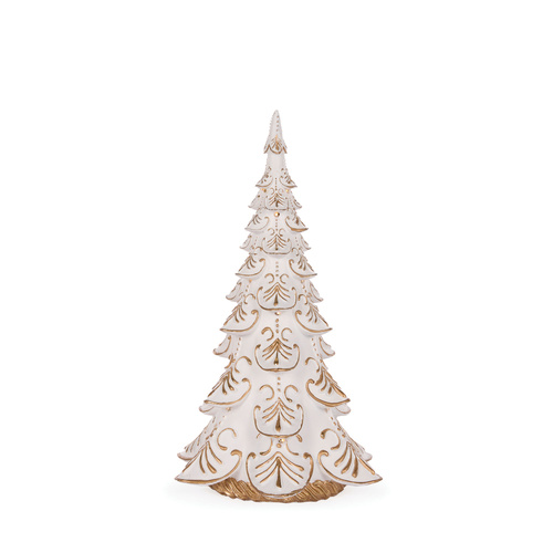 Led White Snowflake Tree