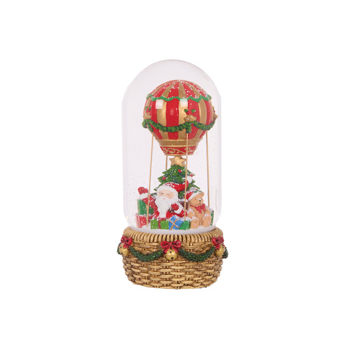 Hot Air Balloon Snow Globe