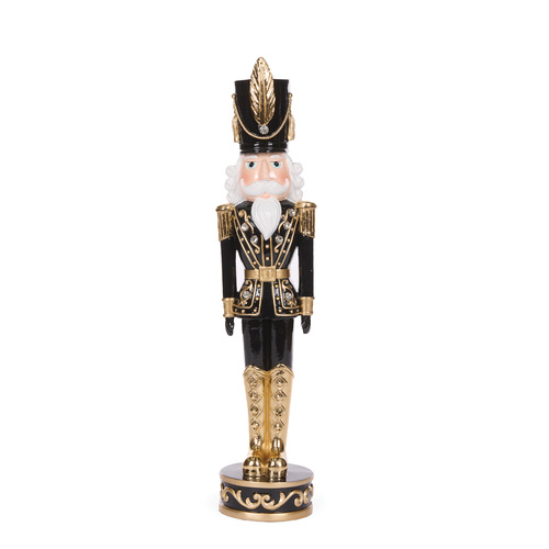 Black & Gold Jewel Nutcracker