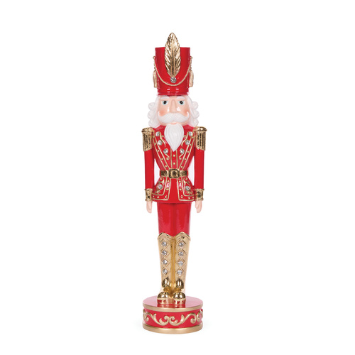 Red & Gold Jewel Nutcracker
